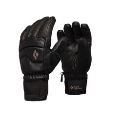 Black Diamond Spark Gloves in Black and Black